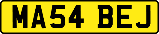 MA54BEJ