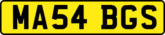 MA54BGS