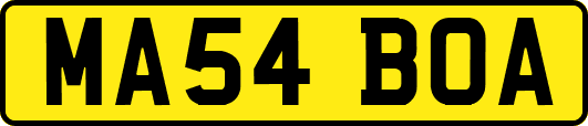 MA54BOA