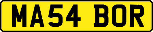 MA54BOR