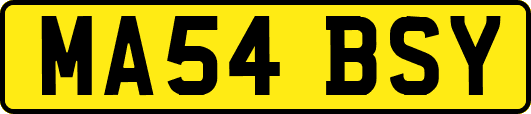 MA54BSY