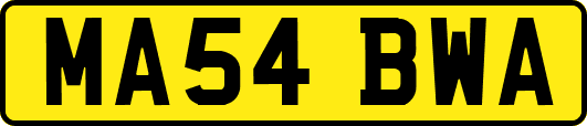 MA54BWA