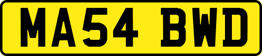 MA54BWD