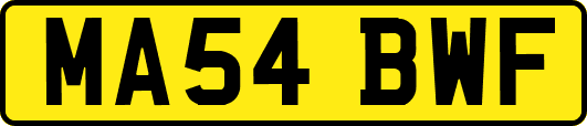 MA54BWF