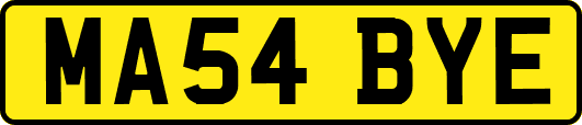 MA54BYE