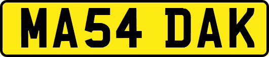 MA54DAK