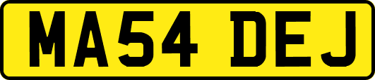 MA54DEJ