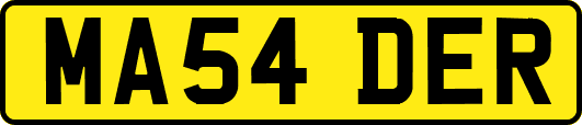 MA54DER