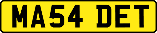 MA54DET