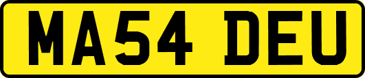 MA54DEU