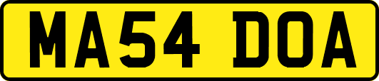 MA54DOA
