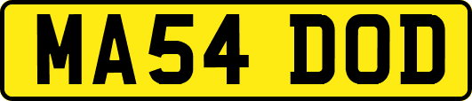 MA54DOD
