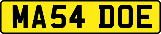 MA54DOE