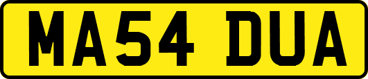 MA54DUA