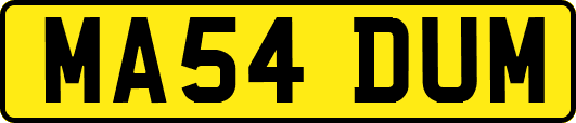 MA54DUM
