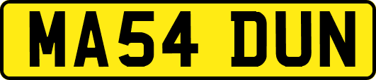 MA54DUN