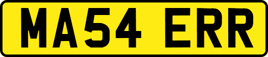 MA54ERR