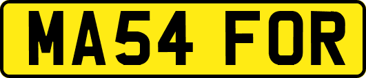 MA54FOR