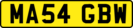 MA54GBW