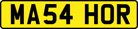 MA54HOR