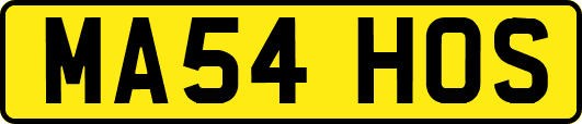 MA54HOS