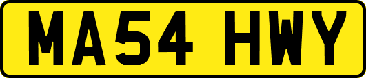 MA54HWY