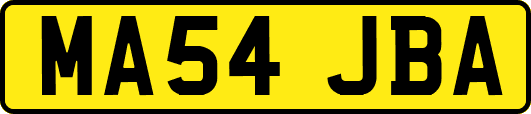MA54JBA