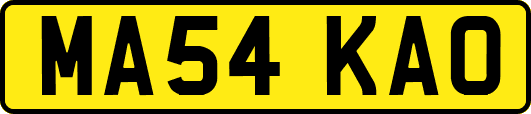 MA54KAO