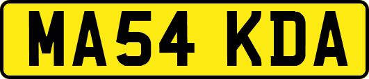 MA54KDA