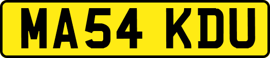 MA54KDU
