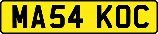 MA54KOC