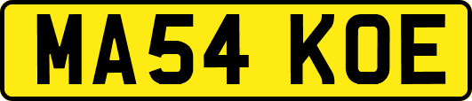 MA54KOE