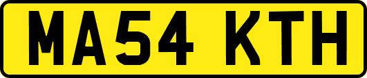 MA54KTH