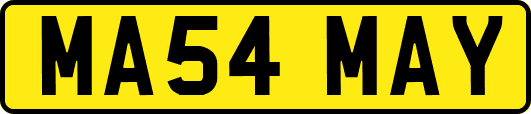 MA54MAY