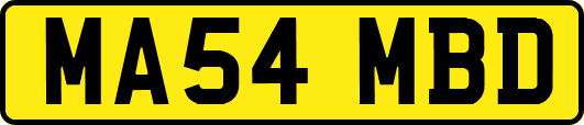MA54MBD