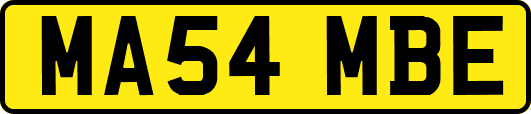 MA54MBE
