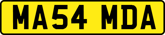 MA54MDA