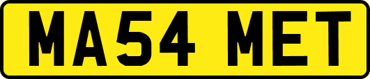 MA54MET