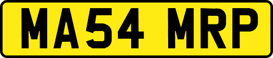 MA54MRP