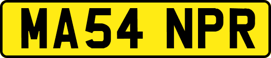 MA54NPR
