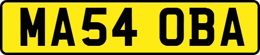 MA54OBA