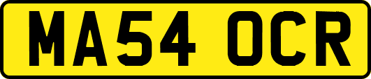 MA54OCR