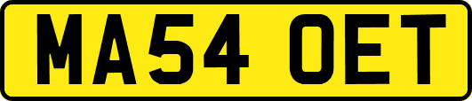 MA54OET