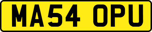 MA54OPU