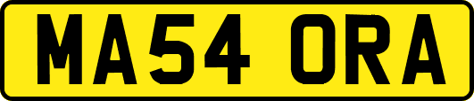 MA54ORA