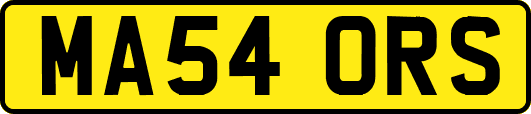 MA54ORS
