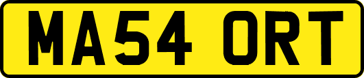 MA54ORT