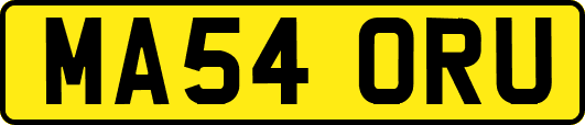 MA54ORU