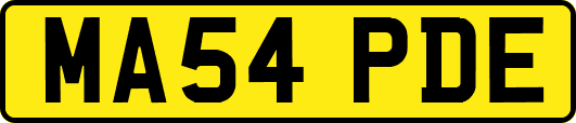 MA54PDE