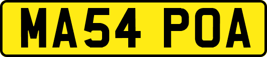MA54POA